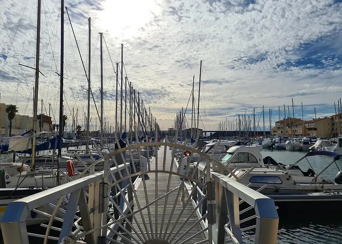 Climatisee 2/3 Pers. Port Leucate, Parking Securise - Fr-1-798-45
